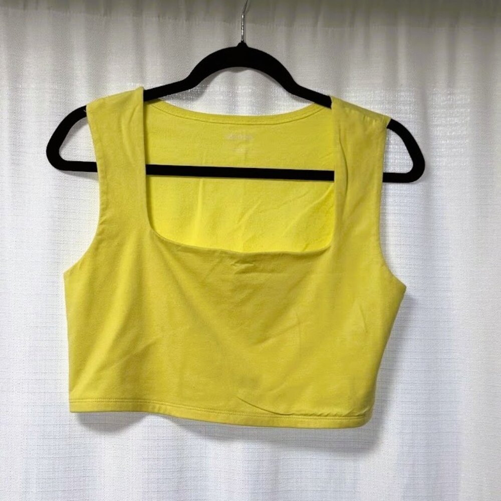 Wild Fable Crop Tank - Bright Yellow